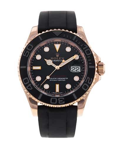 Yacht master 2025 with rubber strap